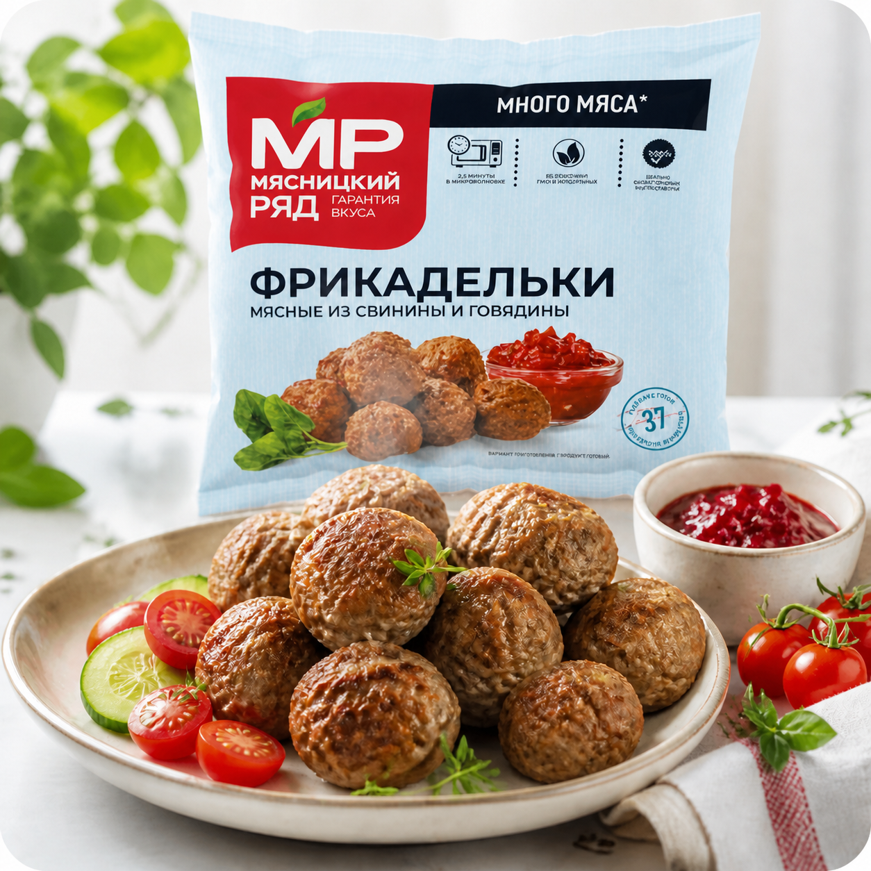 Фрикадельки "Мясные" 480г